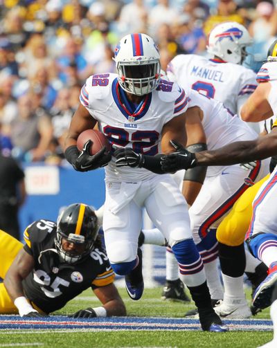 Fred Jackson is third on Buffalo’s all-time yards rushing list. (Associated Press)