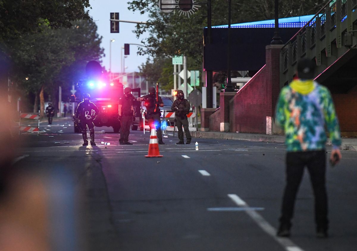 Peaceful protest turns into a riot in Spokane May 31, 2020 The