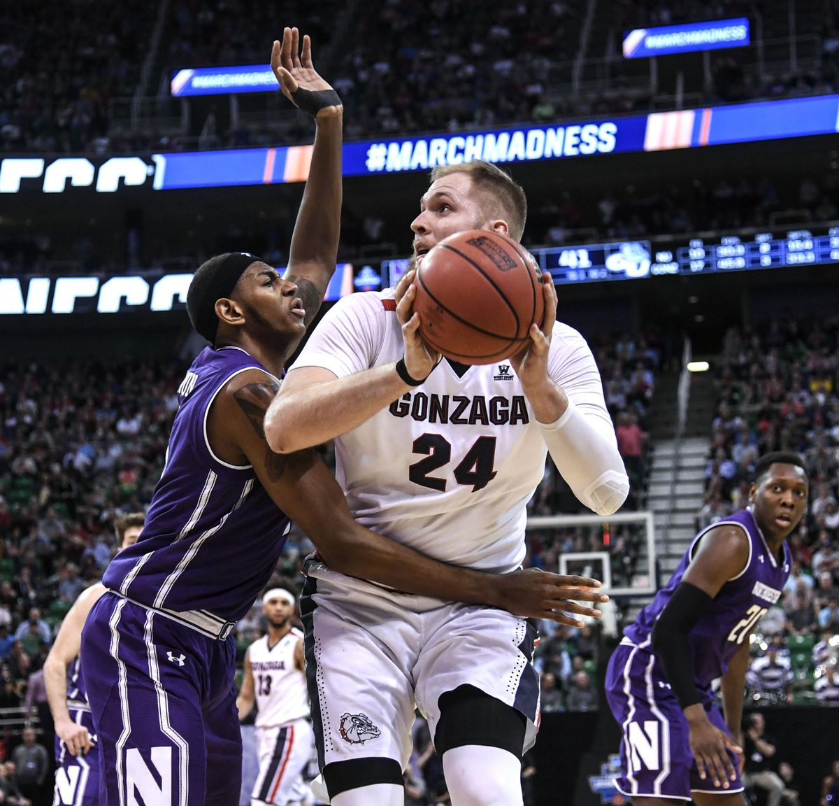 NCAA Tournament: Gonzaga Vs. Northwestern (March 18) - March 18, 2017 ...