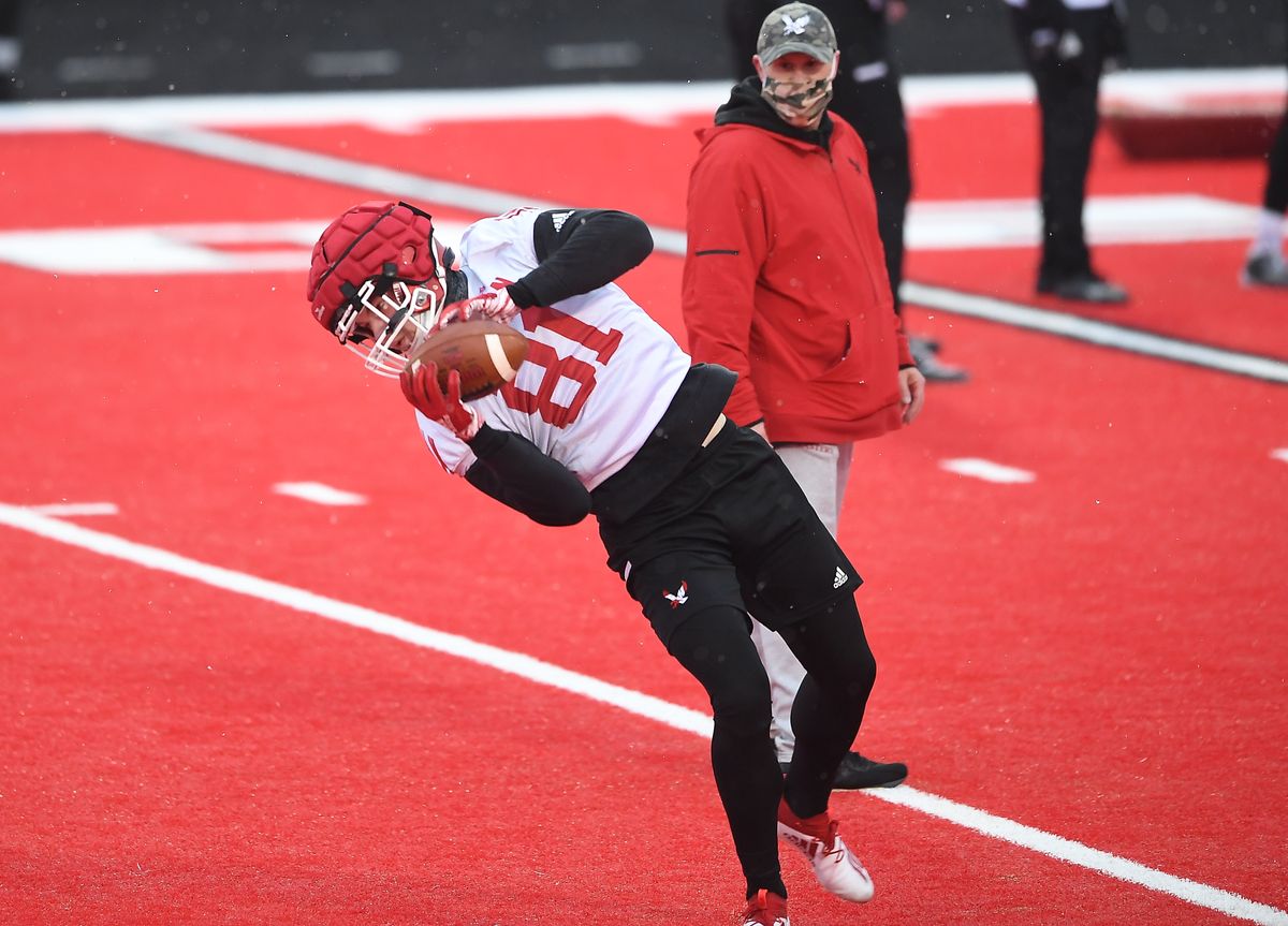 Day 1 of EWU spring football camp Jan. 30, 2021 The SpokesmanReview