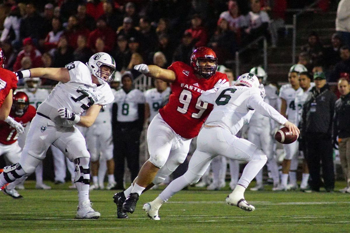 What TV channel is Portland State vs Eastern Washington football