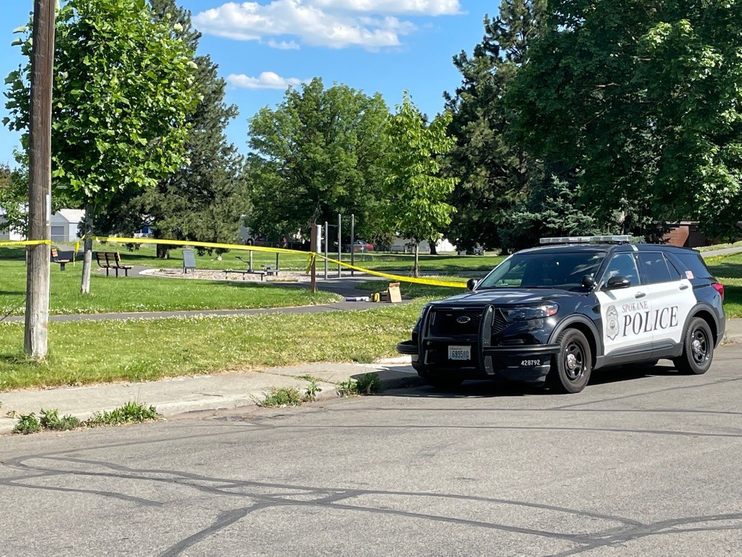 Man found dead at northeast Spokane park, death 'was not natural