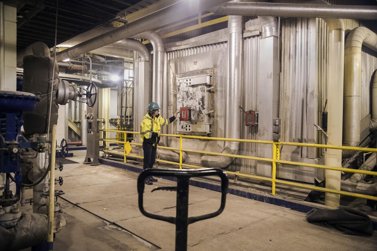 Spokane’s WastetoEnergy plant Nov. 14, 2017 The