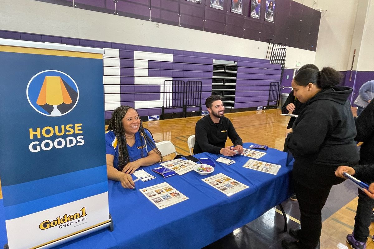 Sacramento Charter High School hosts a one-day financial wellness event Feb. 19. MUST CREDIT: Golden 1 Credit Union (Courtesy of Golden 1 Credit Union/Courtesy of Golden 1 Credit Union)