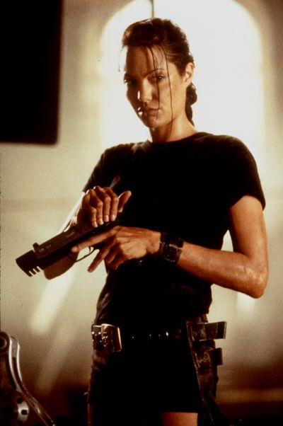 Angelina Jolie in a scene from 2001’s “Lara Croft: Tomb Raider.” (File / Paramount Pictures)