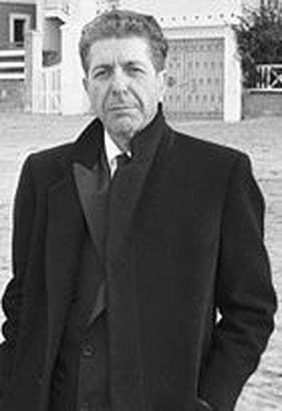 Leonard Cohen (1988) from Wikipedia (The Spokesman-Review)