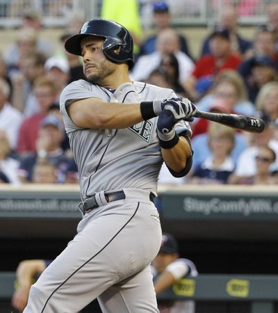 Jesus Montero was hitting .344 in 32 at-bats through Friday. (Associated Press)
