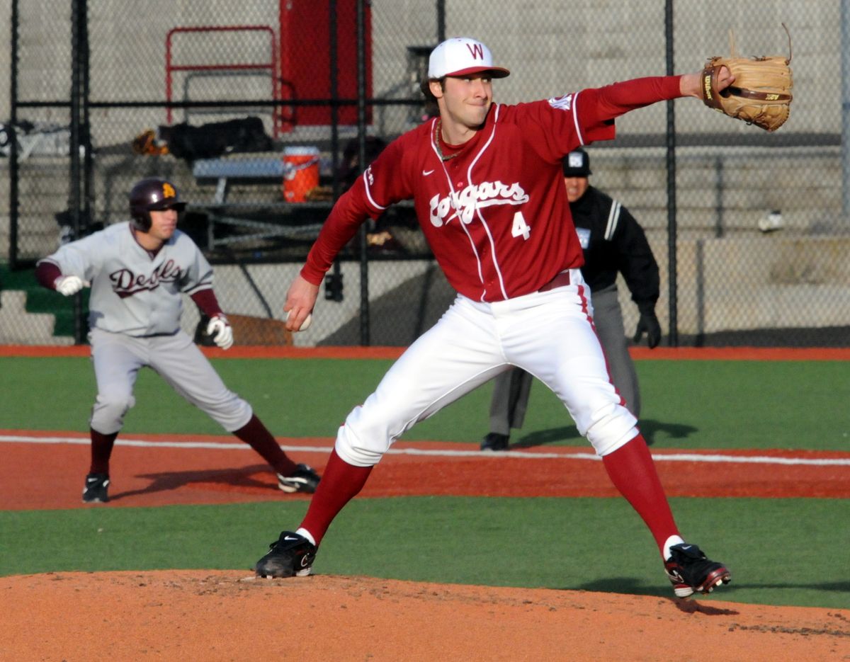 Starter Chad Arnold kept the Cougars in the game over the first 62/3 innings.WSU (Rod Commons WSU)