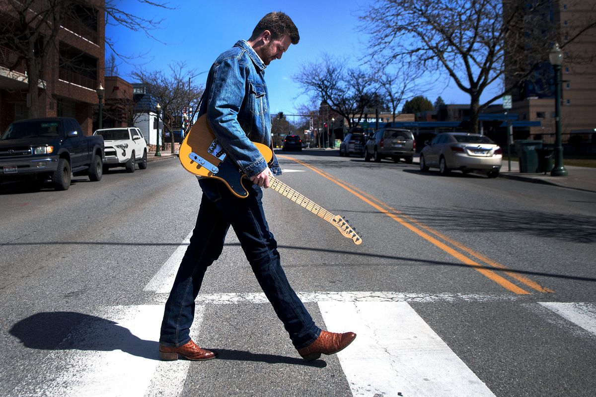 Country singer-songwriter Colby Acuff, who was born and raised in Coeur d’Alene, said he couldn’t move forward with his music as much as he wanted last summer but enjoyed his time as a fly-fishing guide on the Columbia River.  (Kathy Plonka/The Spokesman-Review)