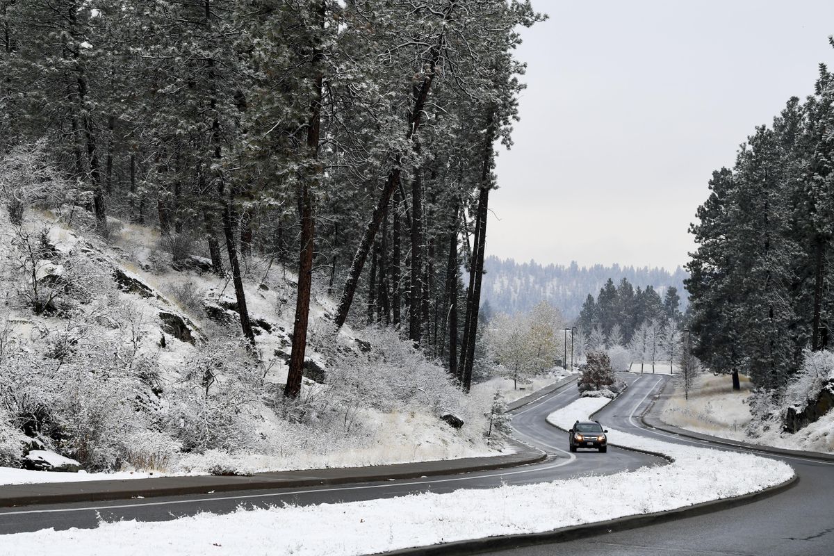 Snow falls around Inland Northwest - Nov. 3, 2017 | The Spokesman-Review