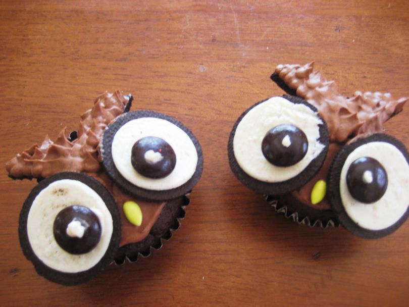 Mama owl cupcakes from Hello Cupcake! (Lorie Hutson)