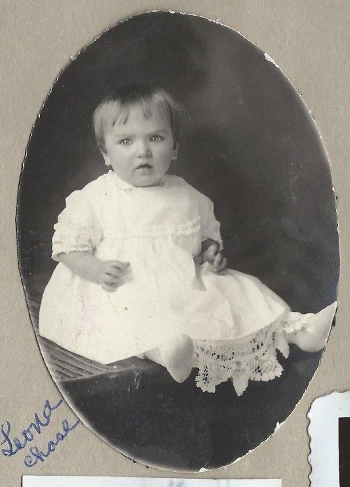 Leona Ruth Raugust) Chase of Spokane in a childhood photo. (Courtesy of family)