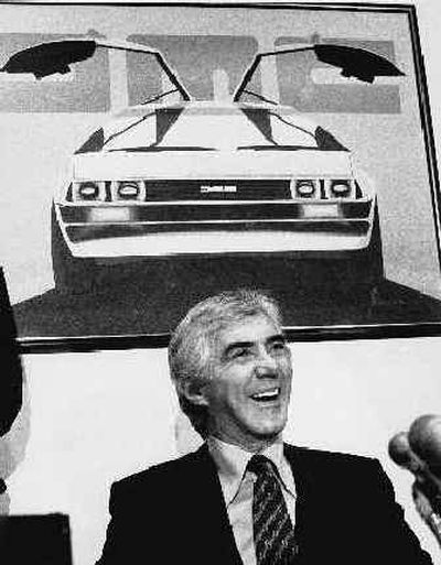 
John DeLorean left a promising career to develop the short-lived gull-winged sports cars.
 (Associated Press / The Spokesman-Review)