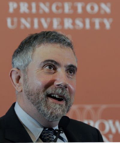 Krugman (Mel Evans / The Spokesman-Review)