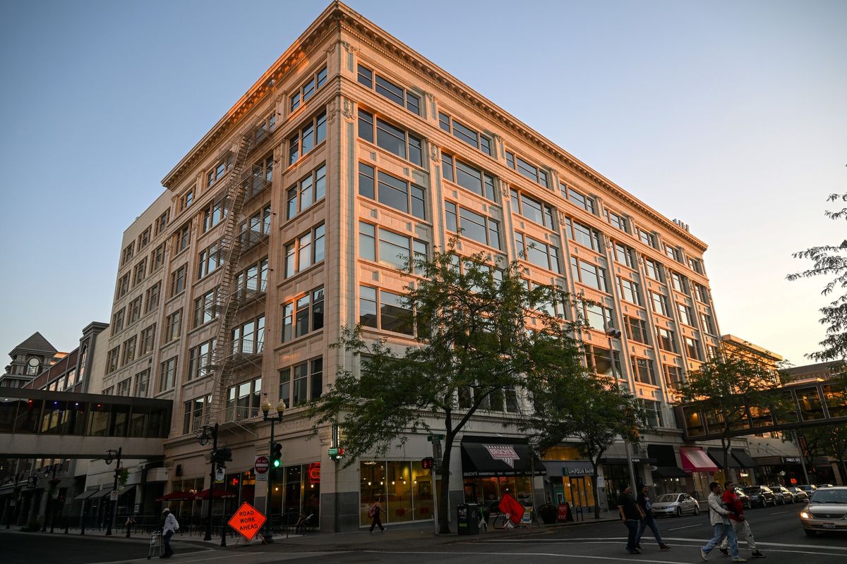 The Crescent Building, whose department store went out of business more than 30 years ago, has only had partial use since then and is one of several downtown buildings that struggled to find tenants. (Jesse Tinsley/THE SPOKESMAN-REVIEW)