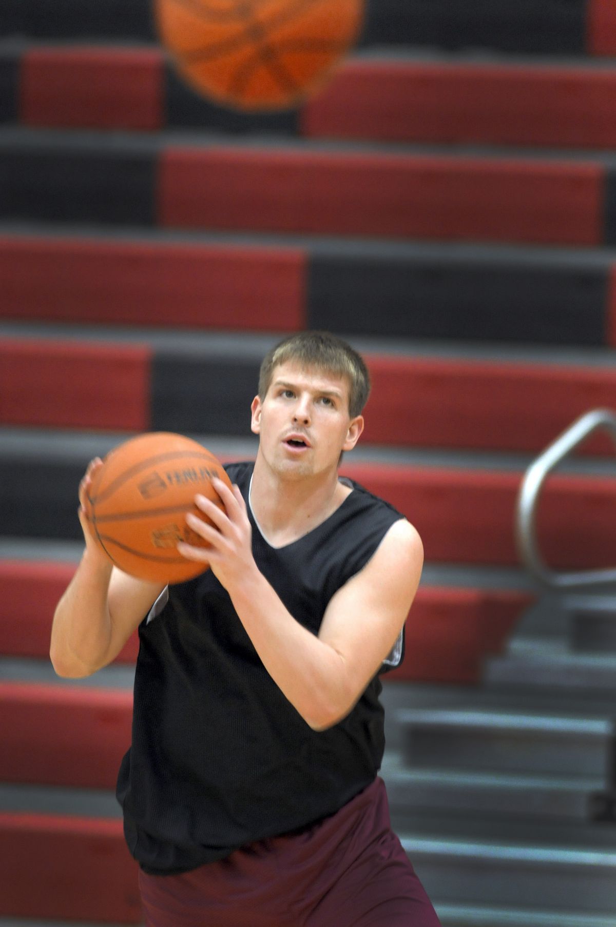 Steve Stockton has built a successful two-sport  career at Whitworth.   (Christopher Anderson / The Spokesman-Review)