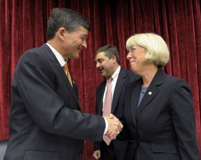 Rep. Jeb Hensarling, R-Texas, and Rep. Patty Murray, D-Wash., who are the co-chairs of the Joint Select Committee on Deficit Reduction, also known as the 