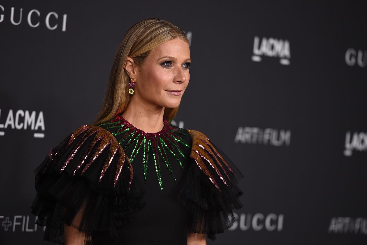 FILE - In this Oct. 29, 2016, file photo, Gwyneth Paltrow arrives at the 2016 LACMA Art + Film Galain Los Angeles. Paltrow and former Vogue editor Anna Wintour are teaming up to take the actress Goop website to print, magazine publisher Conde Nast announced on April 28, 2017. (Photo by Jordan Strauss/Invision/AP, File) ORG XMIT: PAPM105 (Jordan Strauss / Jordan Strauss/Invision/AP)