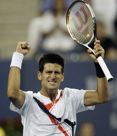 
Associated Press Novak Djokovic played solid tennis and offered better impressions during Thursday's U.S. Open men's quarterfinals.
 (Associated Press / The Spokesman-Review)