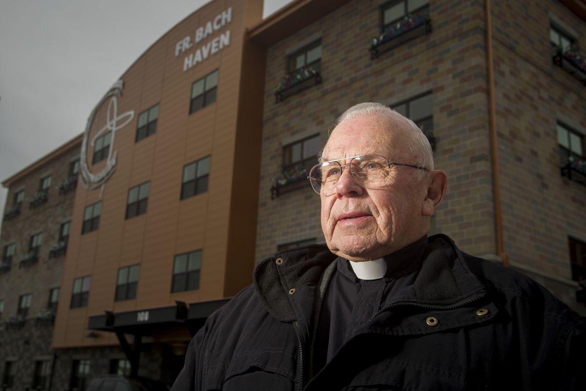 Frank Bach never strayed from his calling. “I wanted to be a priest from the time I was in grade school,” he said. (Colin Mulvany)