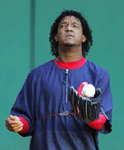 
Boston's Pedro Martinez, 33 on Monday, makes his first World Series start tonight. 
 (Associated Press / The Spokesman-Review)