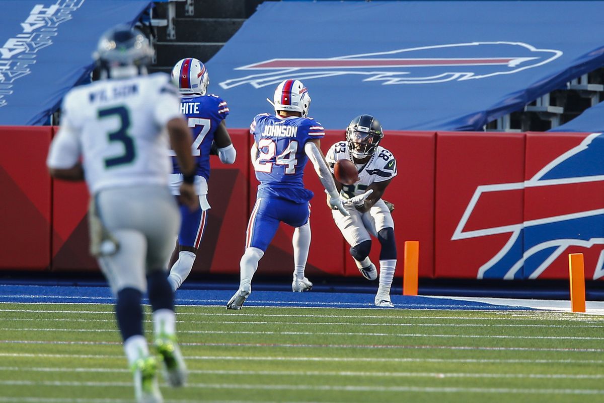 Allen, Bills torch Seahawks, win 44-34 in balmy Buffalo