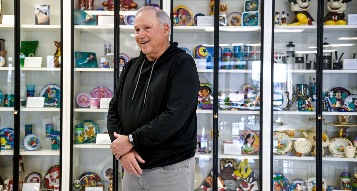 Irv Zakheim of Zak Designs is interviewed at his business in Airway Heights on Feb. 10.  (Kathy Plonka/The Spokesman-Review)