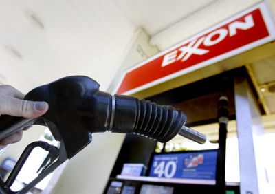 Exxon Mobil Corp. set a quarterly profit record Thursday for U.S corporations, posting  $14.8 billion in net income.  (Associated Press / The Spokesman-Review)