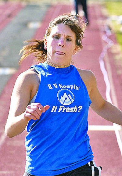 
East Valley's Eleaya Schuerch rarely has an idle moment. 
 (J. Bart Rayniak / The Spokesman-Review)