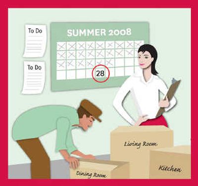 
There is no way of getting around it: Moving means planning, tracking and executing tasks both large and small, which, seen in their totality, can be overwhelming.
 (Illustration by Hollie Sehrt and Cindy Rodriguez / The Spokesman-Review)