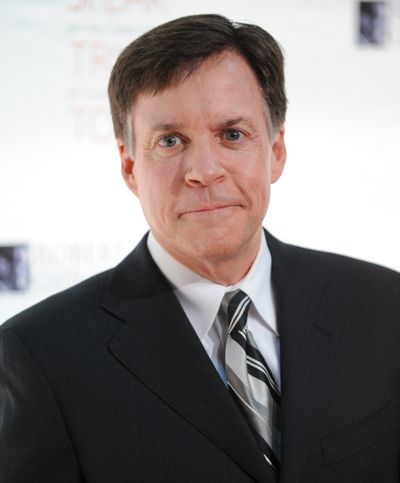 FILE - This Nov. 17, 2010 file photo shows sports commentator Bob Costas at the Robert F. Kennedy Center for Justice and Human Rights 2010 Ripple of Hope Awards Dinner at Pier Sixty in New York. Costas' �Sunday Night Football� halftime commentary supporting gun control sparked a Fox News Channel debate Monday, Dec. 3, 2012, on whether NBC should fire him. The NBC sportscaster, who frequently delivers commentary at halftime of the weekly NFL showcase, addressed the weekend's murder-suicide involving Kansas City Chiefs linebacker Jovan Belcher. (Evan Agostini / Agoev)