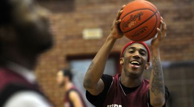 North Idaho College’s Shawn Henderson, the leading scorer in the Scenic West Athletic Conference, has committed to play for the University of Idaho next season. (Kathy Plonka / The Spokesman-Review)