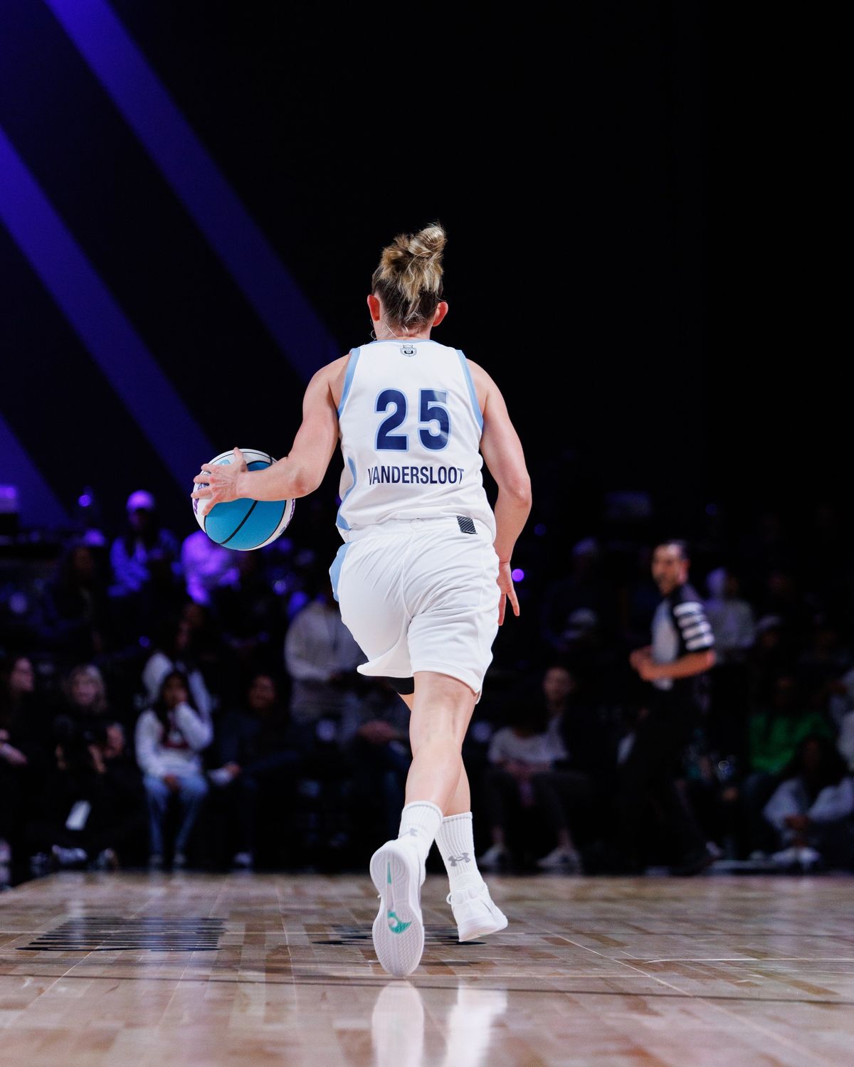 Former Gonzaga standout Courtney Vandersloot is playing in the inaugural season of the Unrivaled 3x3 league this season.  (Courtesy of Unrivaled Basketball)