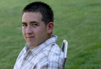 
Sam Seacrest, 19, of Post Falls has one more trimester at New Vision High School. 
 (Kristy Plonka / The Spokesman-Review)