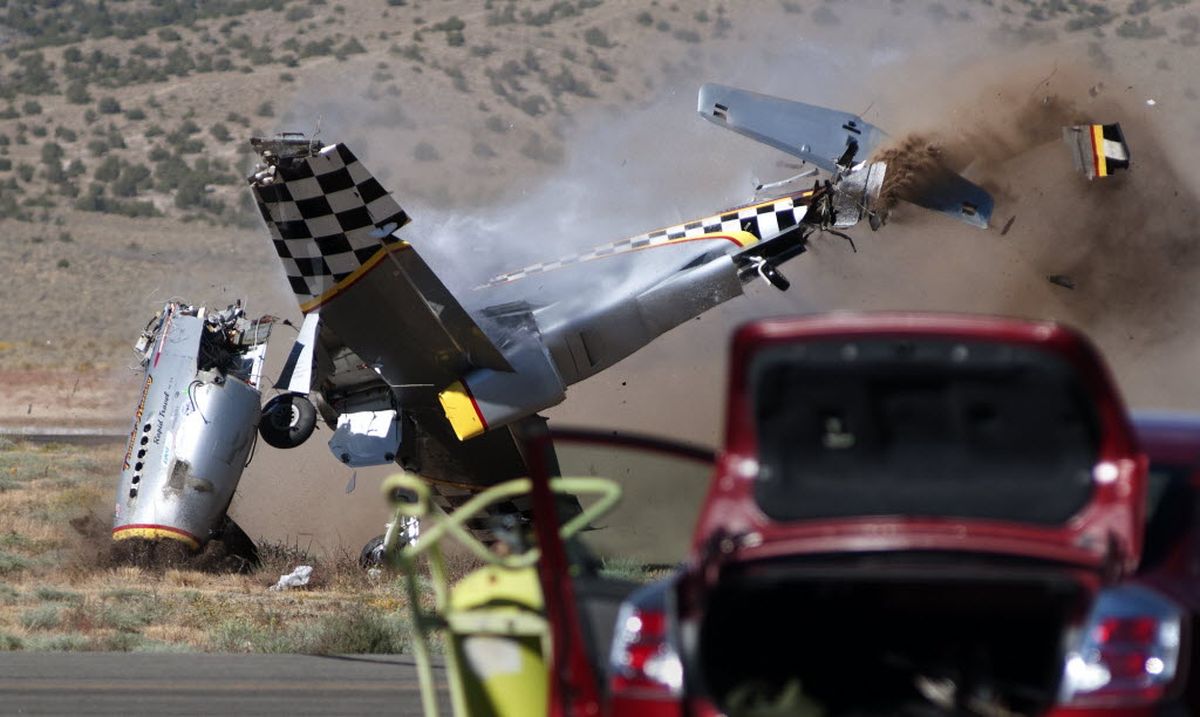Pilot Survives Air Show Crash The SpokesmanReview