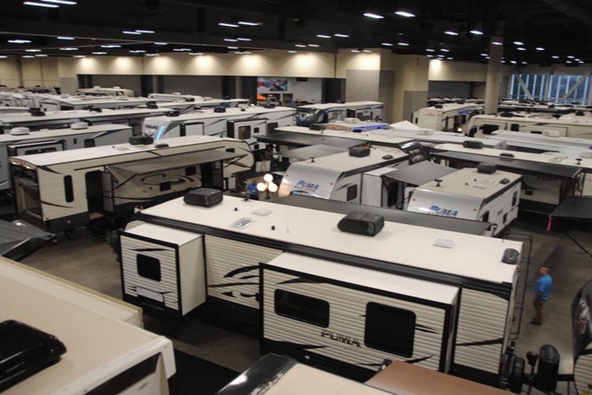 National RV Show at the Spokane Convention Center. (Courtesy ClickIt RV)