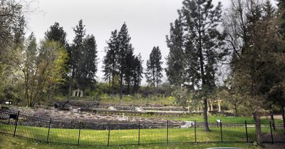 The Moore-Turner Heritage Gardens are in Pioneer Park on Spokane’s lower South Hill.  (File / The Spokesman-Review)