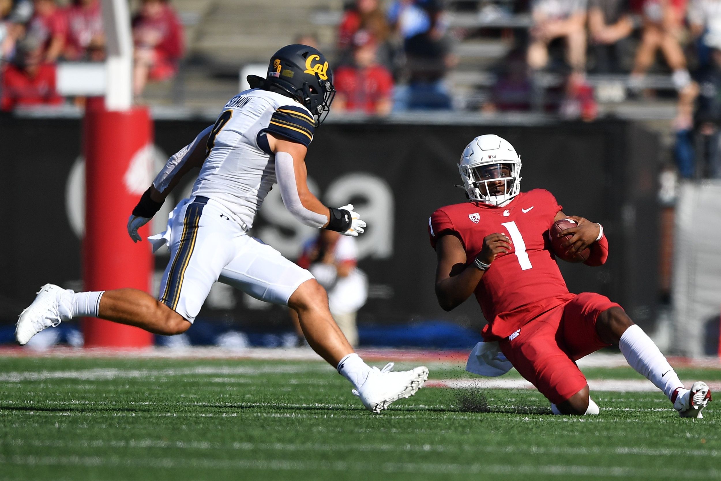 October 1 Cal-Washington State Game At 2:30 PM - California Golden