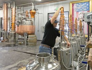moonshine spokesman rockness distilling