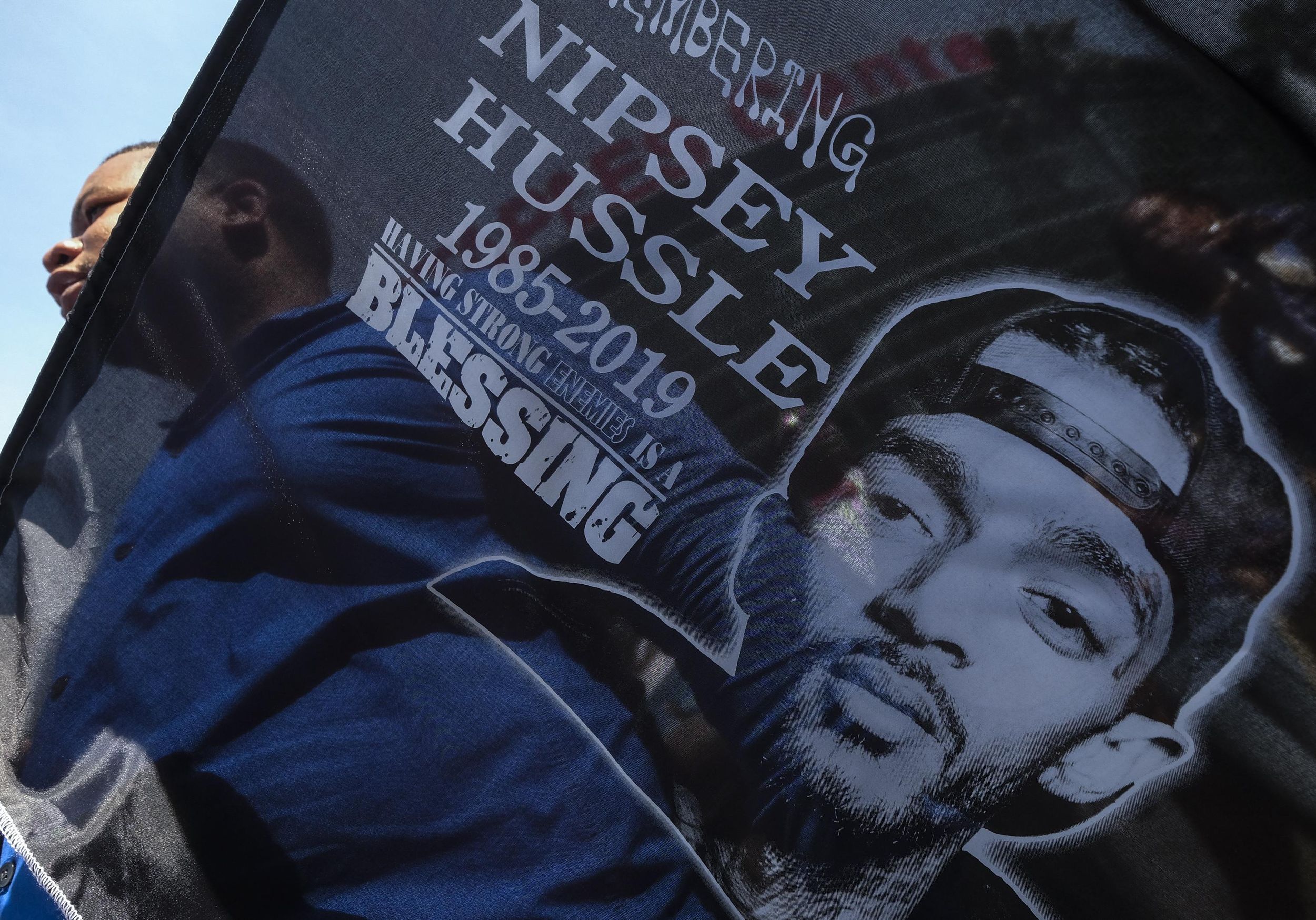 Nipsey Hussle, a hometown hero, immortalized at memorial