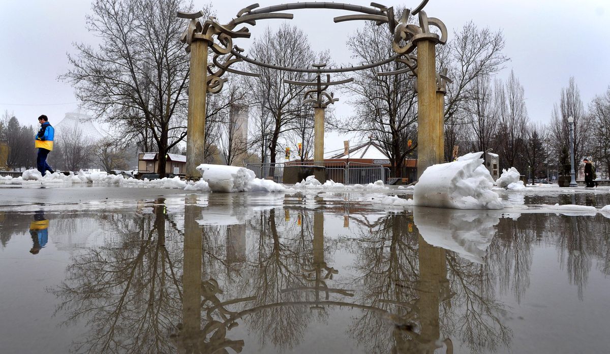 Riverfront Park’s Rotary Fountain - April 12, 2017 | The Spokesman-Review