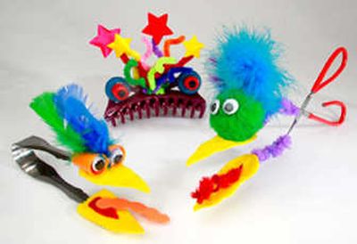 
It's easy. Just think creatively with your kids about the stuff we live with day in and day out, and come up with items that can be 