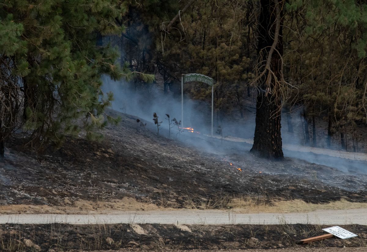 Ford Corkscrew Fire Burns Thousands Of Acres In Stevens County - Aug ...