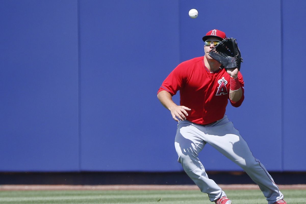 With a depleated lineup, the Angels are counting on MVP Mike Trout more than ever this season. (Associated Press)