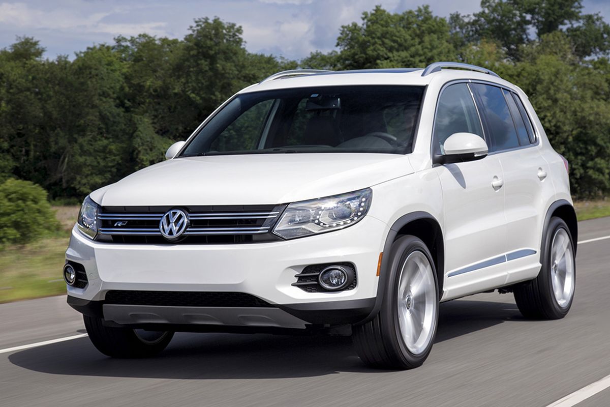 A turbocharged, 200-horsepower four-cylinder engine provides lively acceleration. The ride-and-handling package tilts toward comfort, though a sporty R-Line trim adds a sport suspension and 19-inch wheels. (Volkswagen)