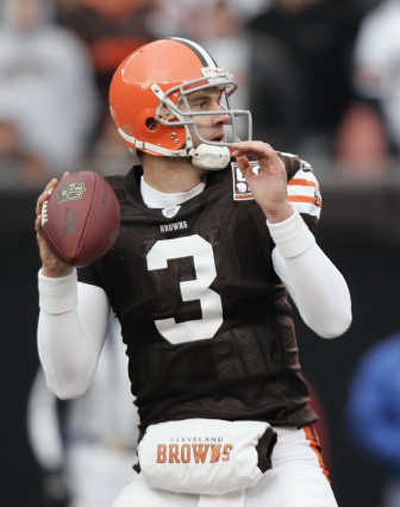 
Cleveland QB Derek Anderson played for Scappoose (Ore.) High. Associated Press
 (Associated Press / The Spokesman-Review)