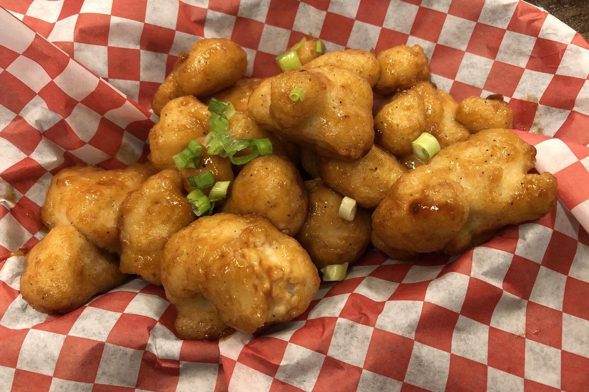 Cauliflower bites at River Rock Taphouse. (Don  Chareunsy / The Spokesman-Review)