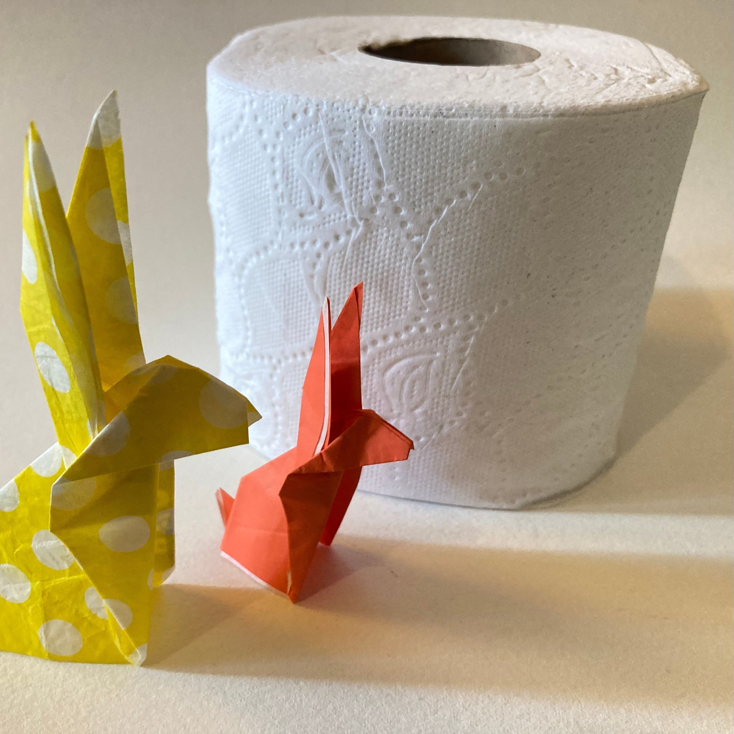 The Pixie Stamp!  Toilet paper origami, Toilet paper art, Toilet paper
