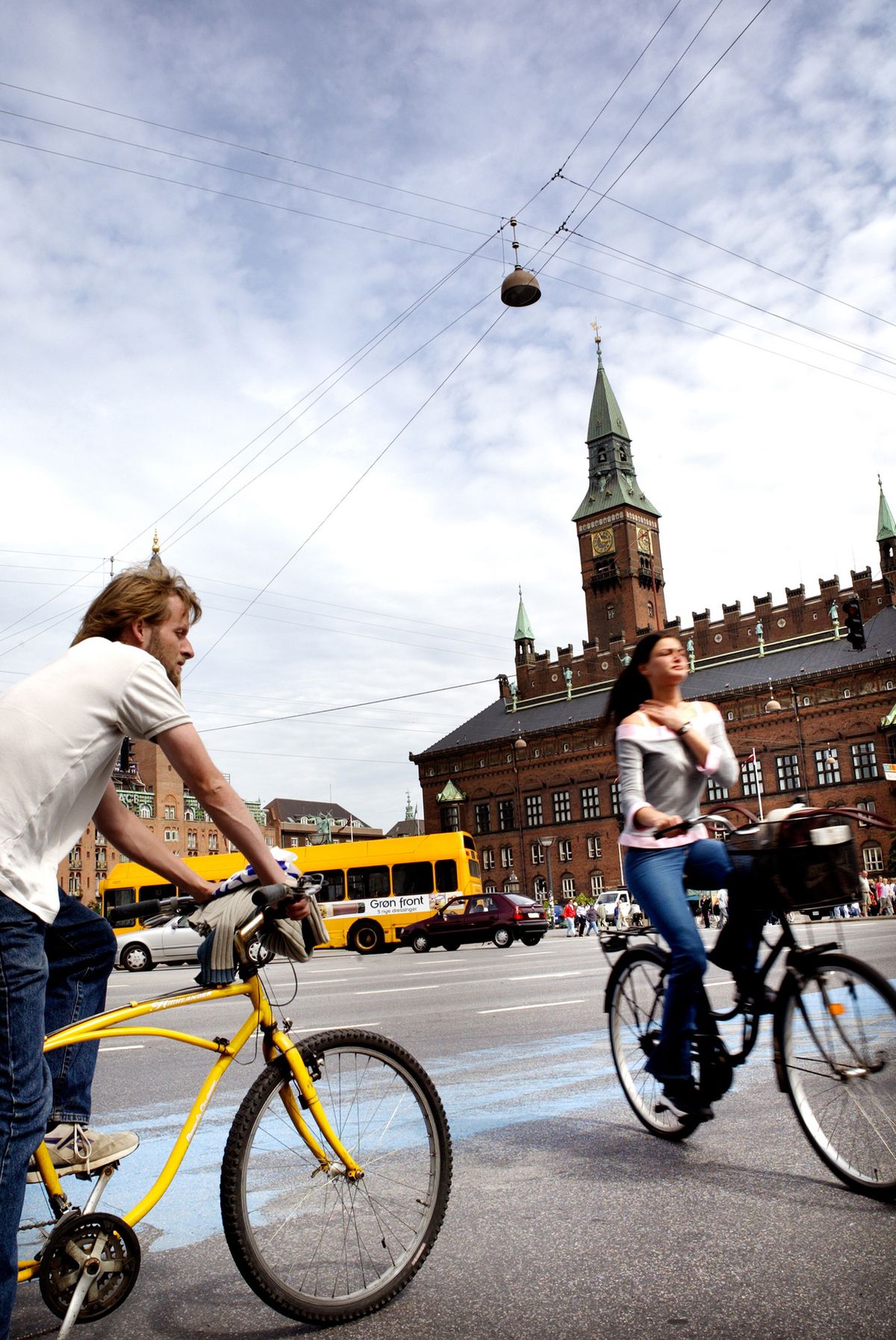 Copenhagen, the capital of Denmark, is flooded with cyclists. Denmark was picked the happiest nation in the world in a recent survey.Washington Post photos (Washington Post photos / The Spokesman-Review)