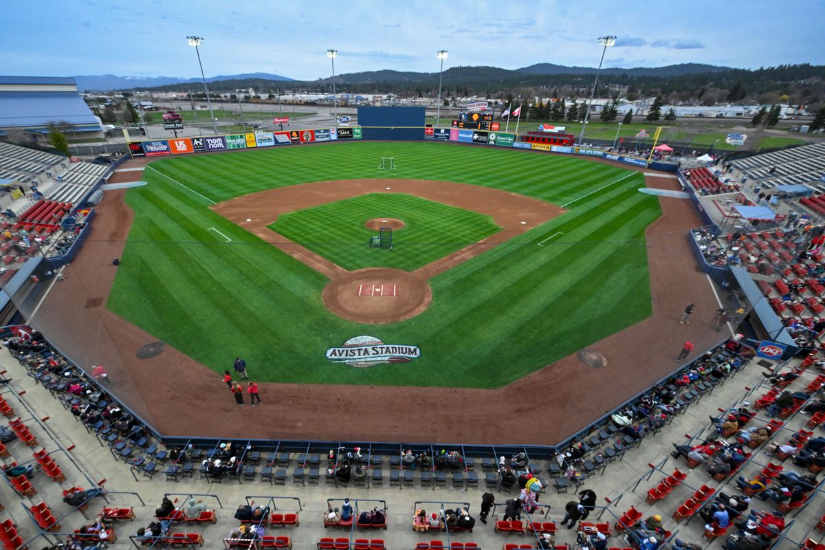 The Spokane Indians’ stadium now features many upgrades, including new LED lighting, player locker rooms and support staff facilities.  (COLIN MULVANY/THE SPOKESMAN-REVIEW)